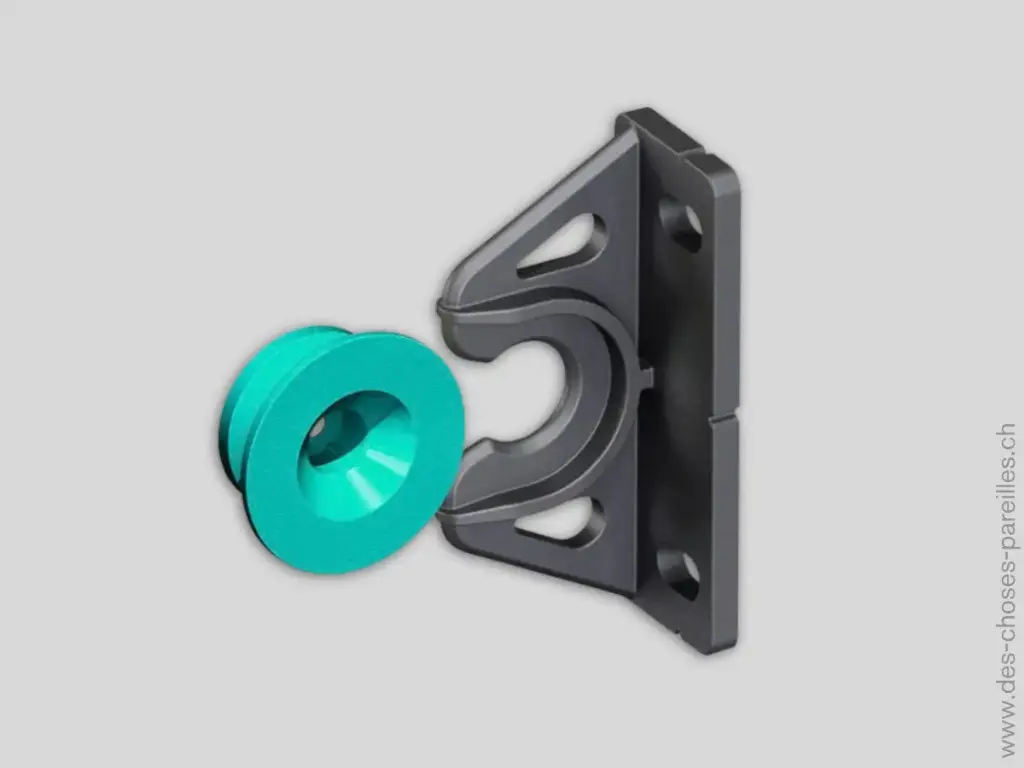 Button-fix type 2 perpendiculaire